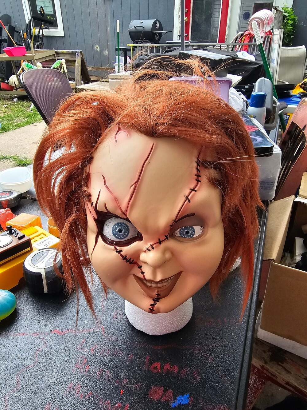 Chucky Child's Play / Bride of Chucky Plastic Costume Mask with Hair